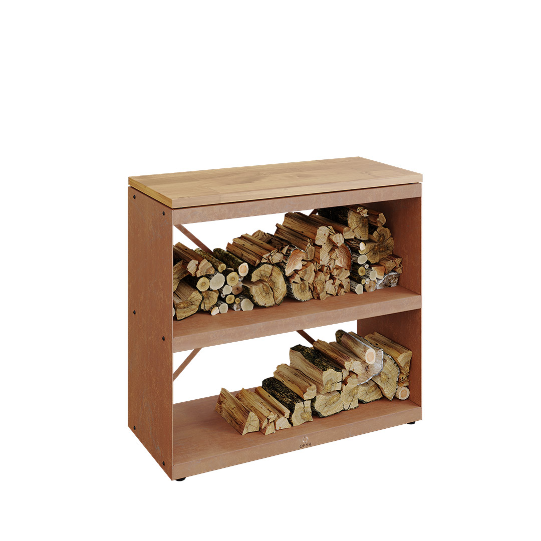 Wood Storage Dressoir Corten